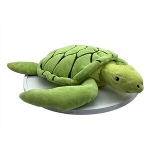 Ikea Blåvingad Green Sea Turtle Plush Stuffed Animal 17"x14”  Soft Toy Kids
